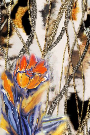 定位花印花华亿平台图片