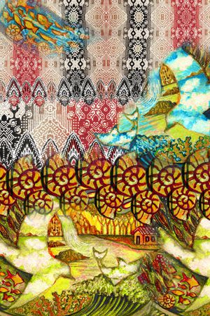 数码华亿平台印花华亿平台图片