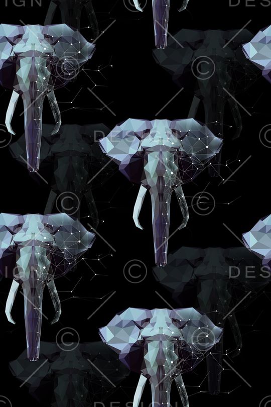 几何印花华亿平台图片