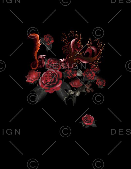 动物花卉印花华亿平台图片