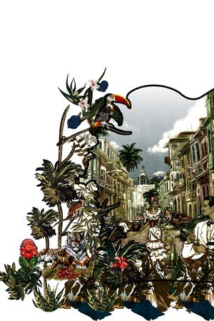 动物花卉印花华亿平台图片