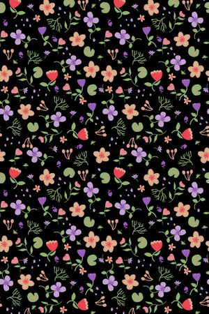 小碎花印花华亿平台图片