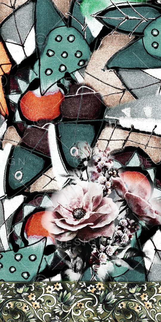 民族风印花华亿平台图片