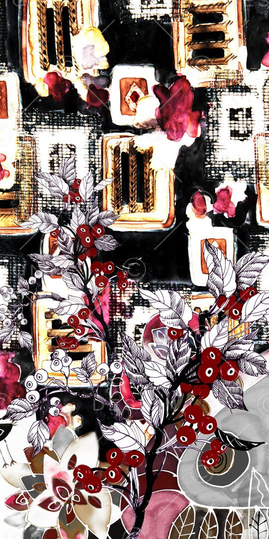 民族风印花华亿平台图片