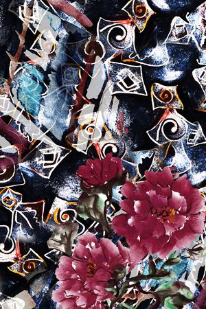 民族风印花华亿平台图片