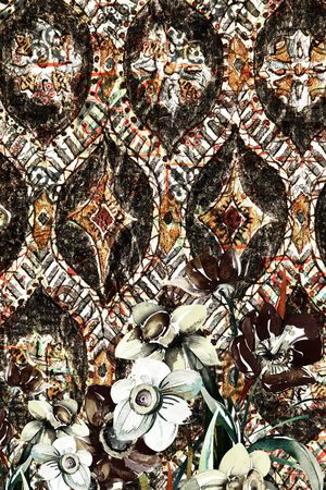 民族风印花华亿平台图片