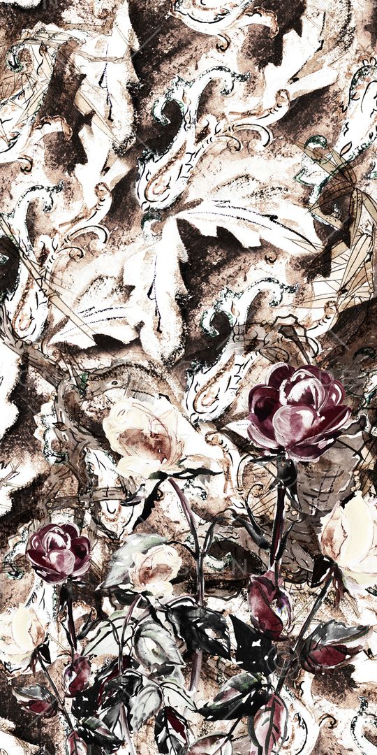 民族风印花华亿平台图片