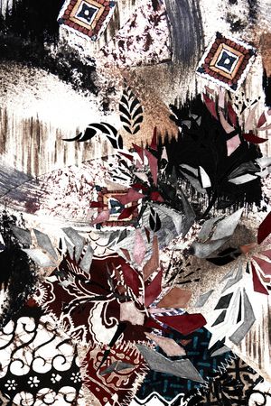 民族风印花华亿平台图片