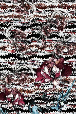 民族风印花华亿平台图片