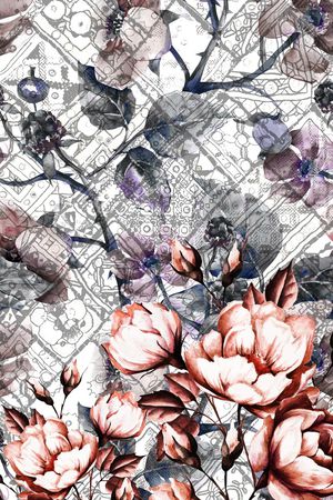 民族风印花华亿平台图片