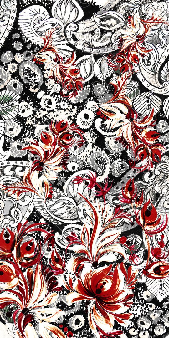 民族风印花华亿平台图片