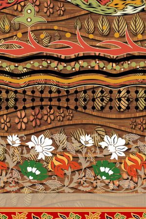 波西米亚印花华亿平台图片