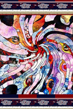 波西米亚印花华亿平台图片