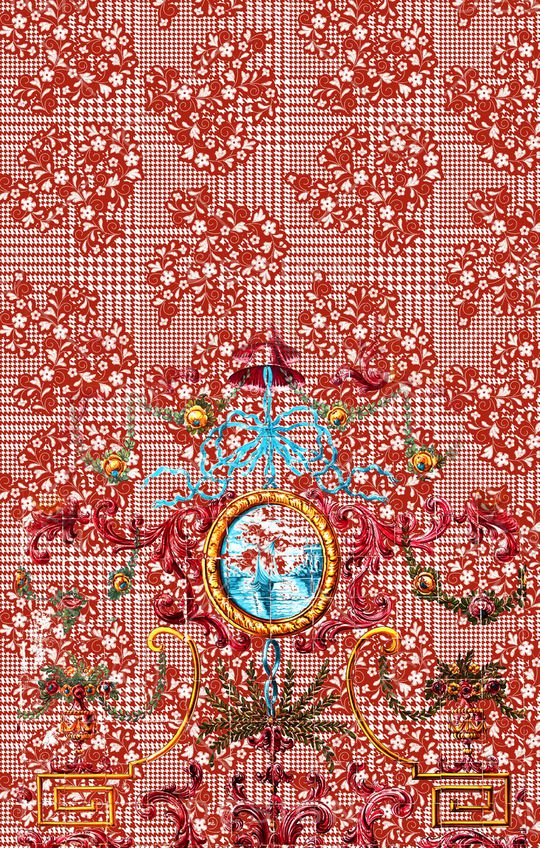 波西米亚印花华亿平台图片