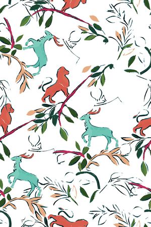 植物印花华亿平台图片