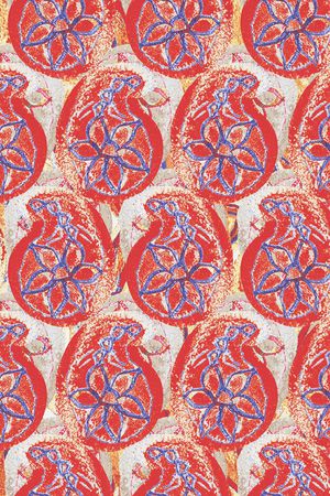 波西米亚印花华亿平台图片