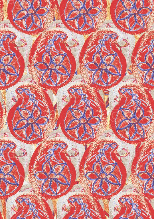 波西米亚印花华亿平台图片