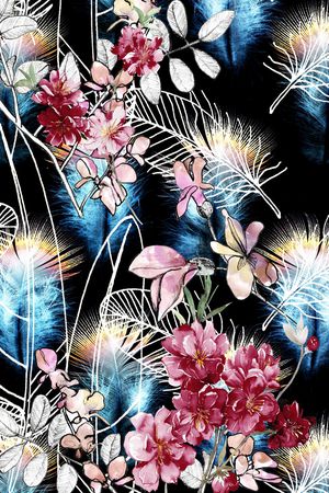 民族风印花华亿平台图片