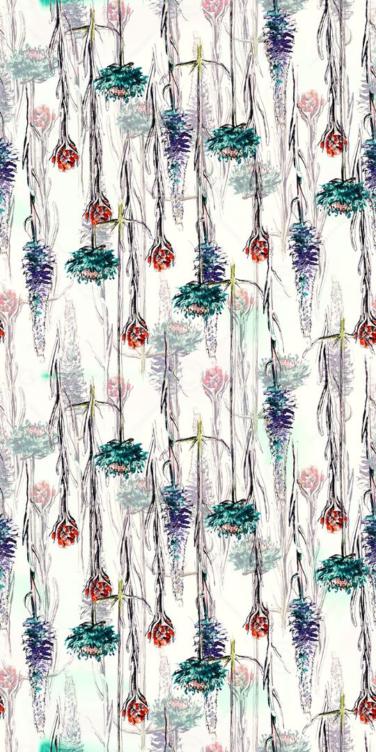 植物印花华亿平台图片