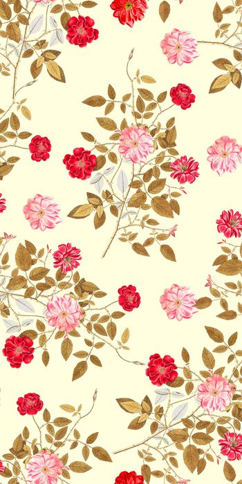 手绘花卉印花华亿平台图片