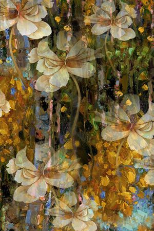 动物花卉印花华亿平台图片