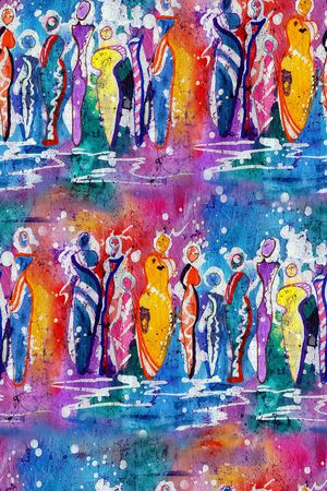 民族风印花华亿平台图片