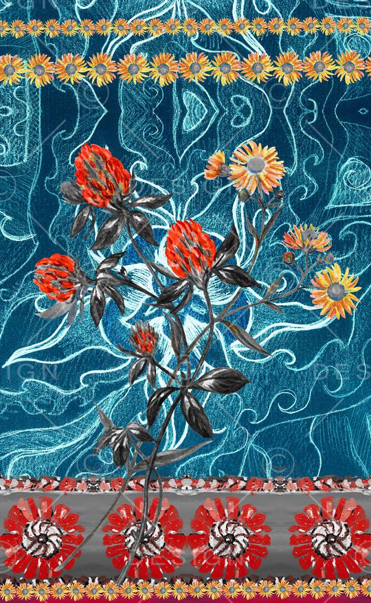 民族风印花华亿平台图片