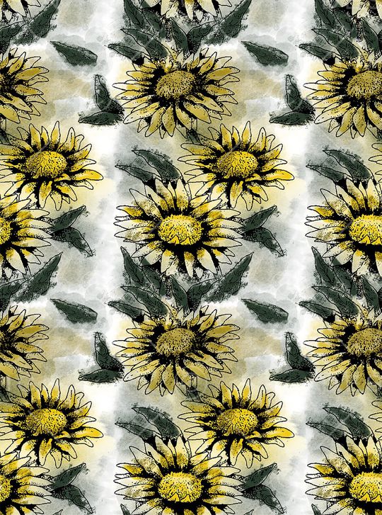 植物印花华亿平台图片