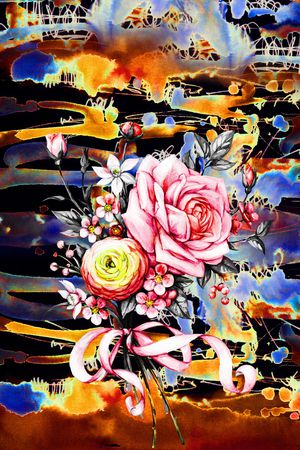 民族风印花华亿平台图片