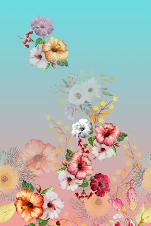 渐变印花华亿平台图片