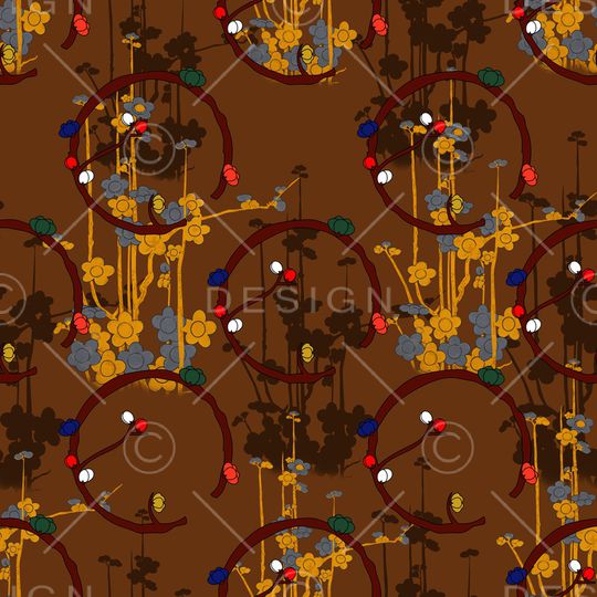 梅花印花华亿平台图片