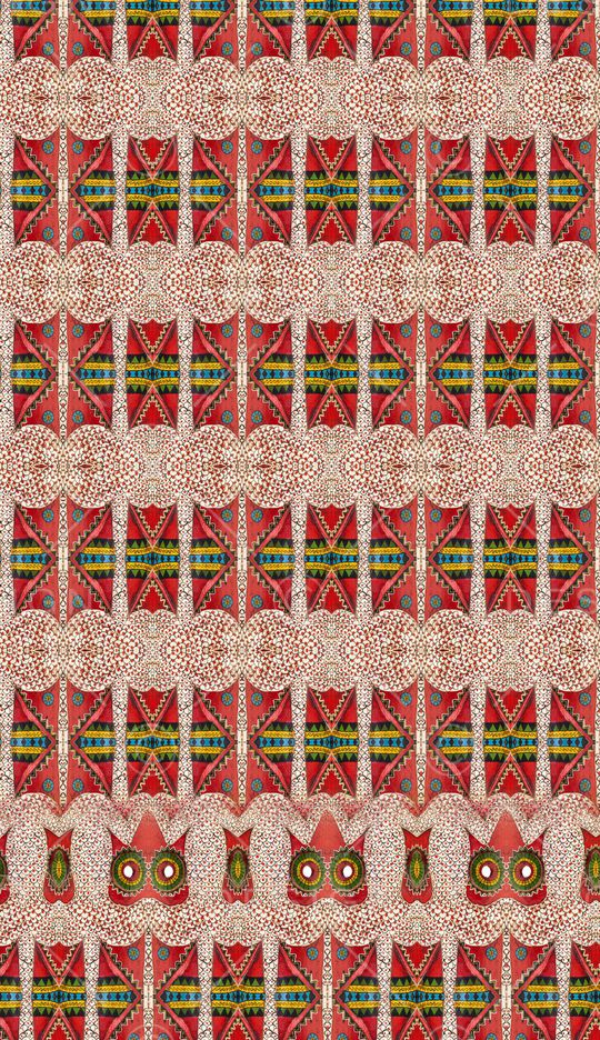 波西米亚印花华亿平台图片