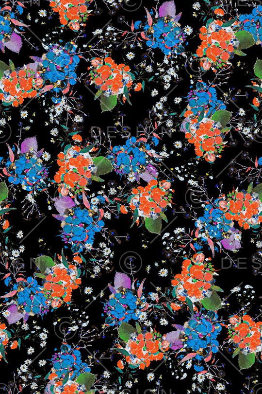 春夏华亿平台印花华亿平台图片