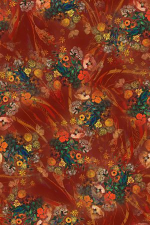 春夏华亿平台印花华亿平台图片