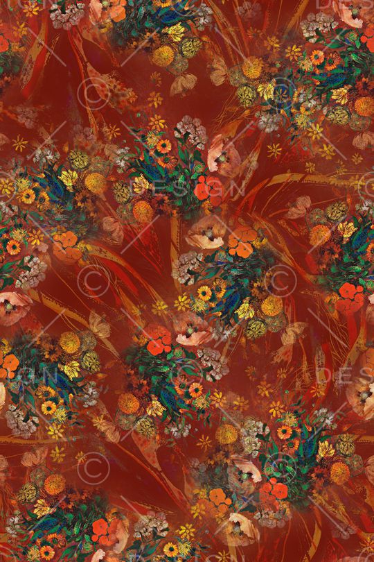 春夏华亿平台印花华亿平台图片