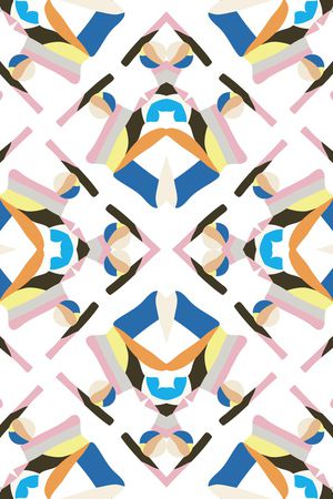 几何印花华亿平台图片