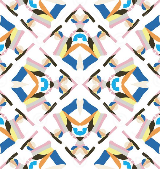 几何印花华亿平台图片