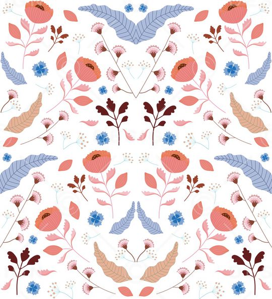 小碎花印花华亿平台图片