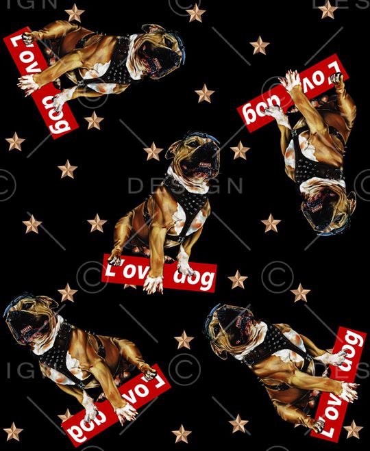 动物花卉印花华亿平台图片