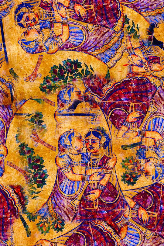 民族风印花华亿平台图片