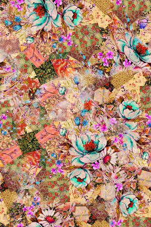 民族风印花华亿平台图片