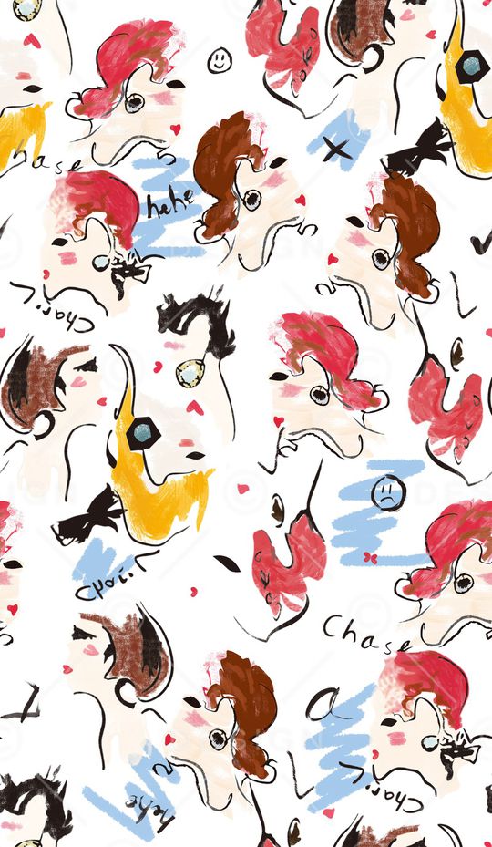 抽象印花华亿平台图片