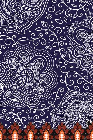 民族风印花华亿平台图片