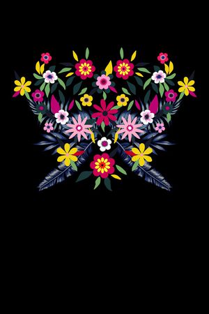 民族风印花华亿平台图片