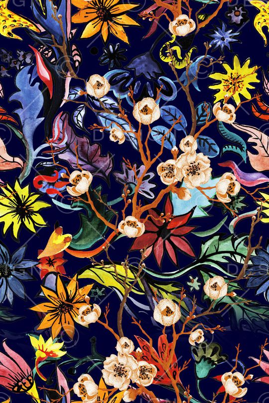 春夏华亿平台印花华亿平台图片