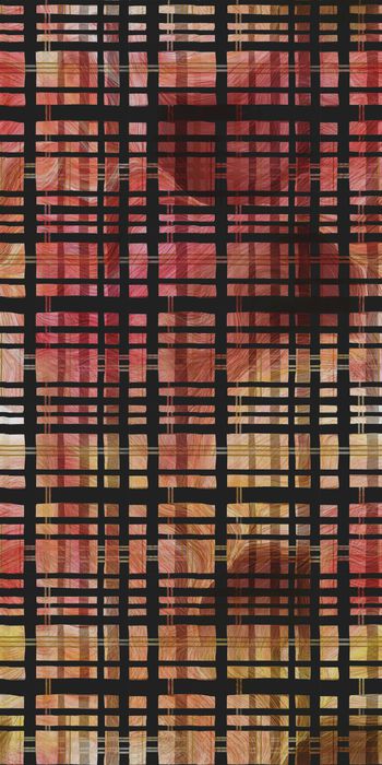 男装格子印花华亿平台图片