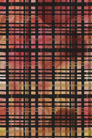 男装格子印花华亿平台图片