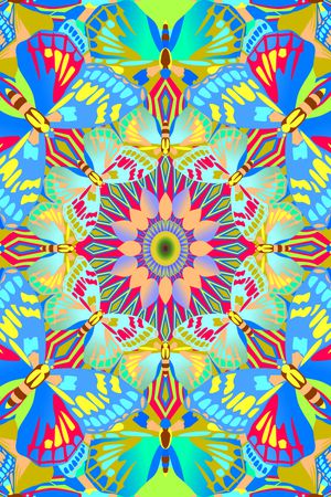 抽象印花华亿平台图片