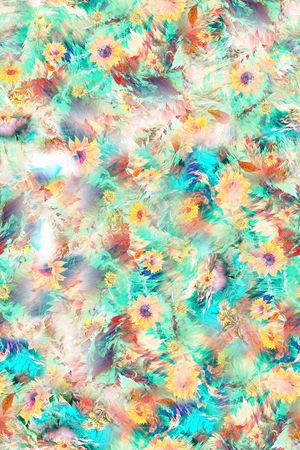 植物印花华亿平台图片