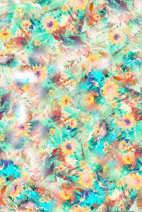 植物印花华亿平台图片